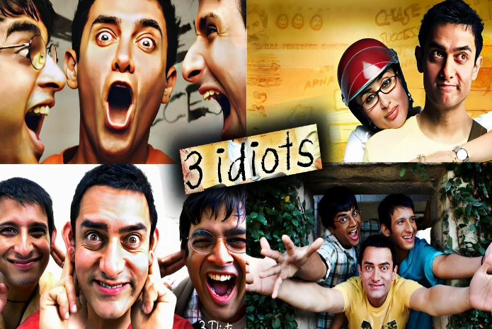 3 idiots funniest Bollywood movie