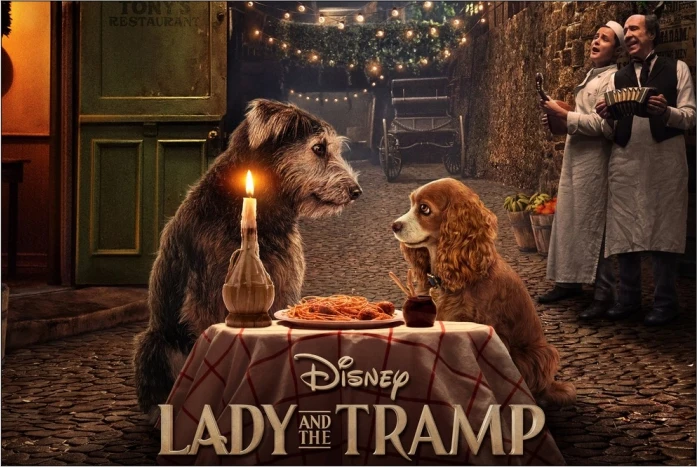 Hollywood Dog Movies Lady and the Tramp