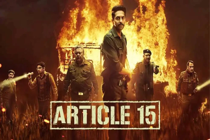 article 15 Crime Thriller Bollywood Movies