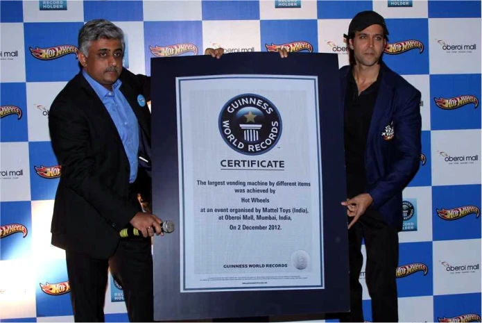 Hrithik Roshan's Guinness Book of Records