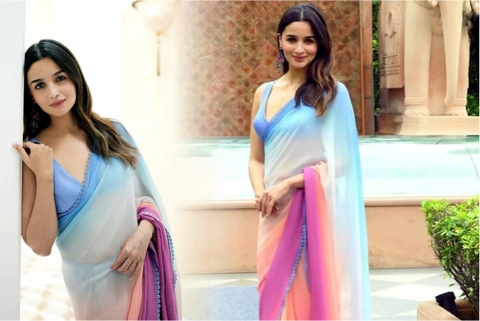 Alia Bhatt: Bollywood actress in saree look