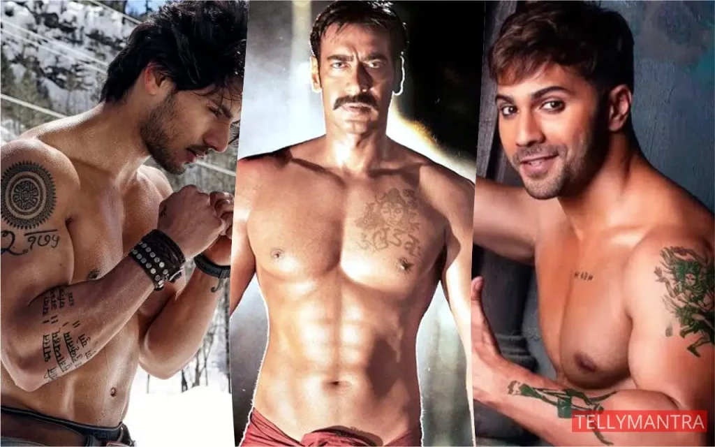 Bollywood actors with Tattoos