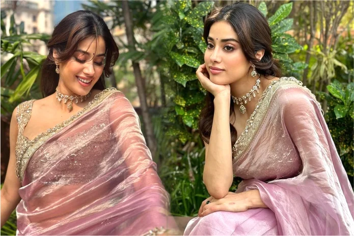 Jahnvi Kapoor in Saree