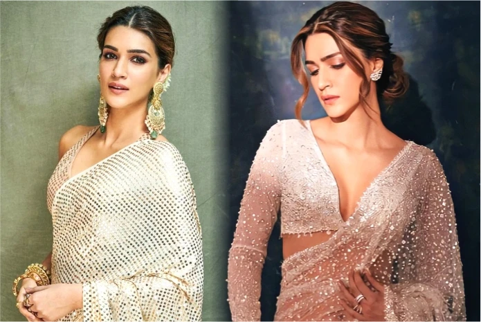 Kriti Sanon: Bollywood actress in sequin saree