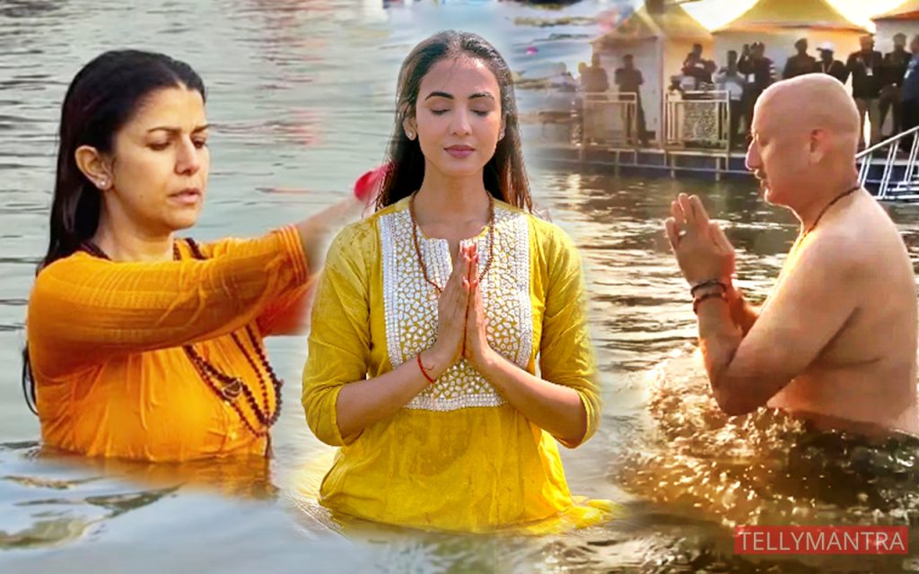 bollywood celebrities at maha kumbh 2025